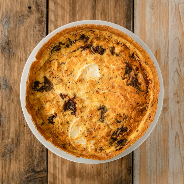 Goat's Cheese & Caramelised Red Onion Quiche - Image 3