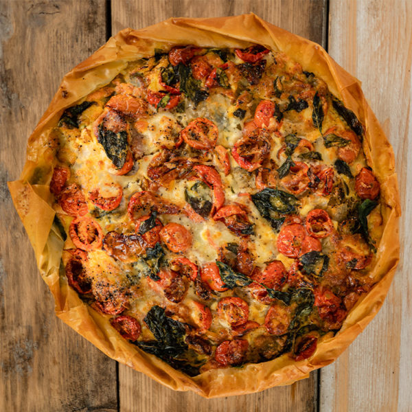 Cherry Tomato, Mozzarella & Basil Filo - Image 2