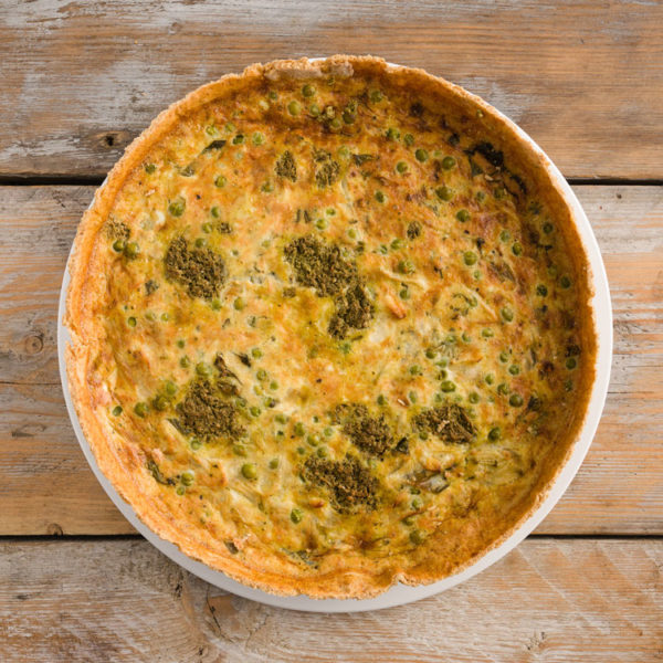 Leek, Pea and Pesto Quiche - Image 2