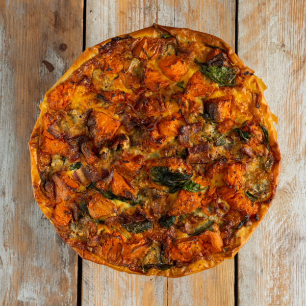 Sweet Potato, Maple Bacon & Dolcelatte Filo Tart - Image 2