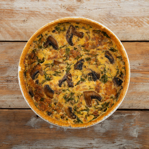Mushroom, Truffle & Parmesan Quiche - Image 3