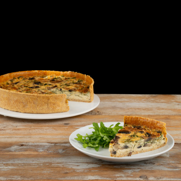 Mushroom, Truffle & Parmesan Quiche - Image 4