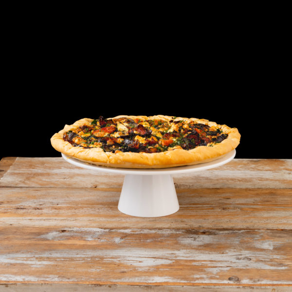 Roasted Aubergine, Feta, & Sun Blushed Tomato Filo Tart (Ve option available) - Image 2
