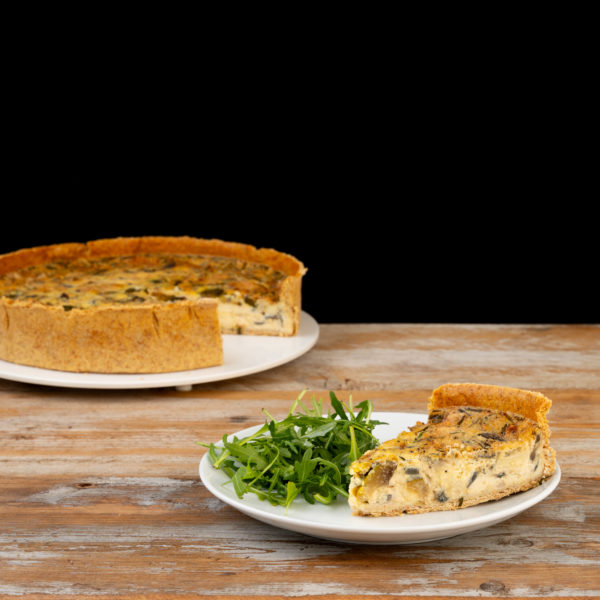 Courgette, Red Onion, Brie & Rosemary Quiche - Image 3