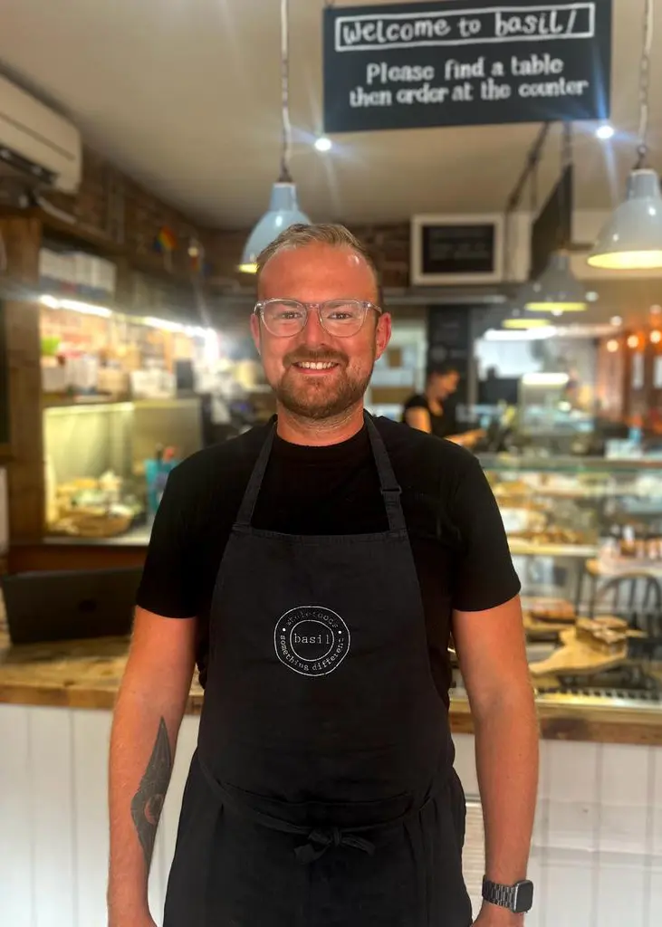 Basil Cafe and Coffee Shop Tonbridge - Manager Josh