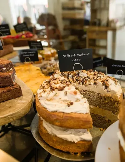 Cafe and Coffee Shop Tunbridge Wells Town Centre - Cake and Dessert Selection